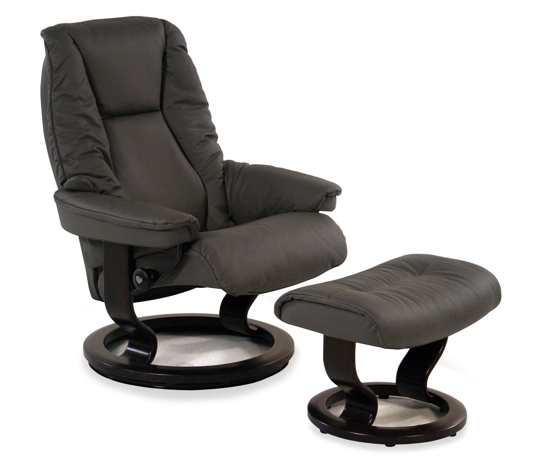 Stressless By Ekornes Live Medium Reclining Chair Ottoman Paloma Medium Clic Chair