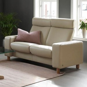 Stressless Pause High Back Reclining Loveseat Rotmans Stressless Pause High Back Reclining Loveseat Rotmans Love Seats