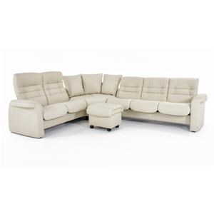 Stressless by Ekornes Stressless Sapphire 4 Pc Reclining Sectional Sofa