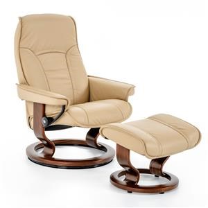 Stressless by Ekornes Stressless Senator Medium Classic Chair
