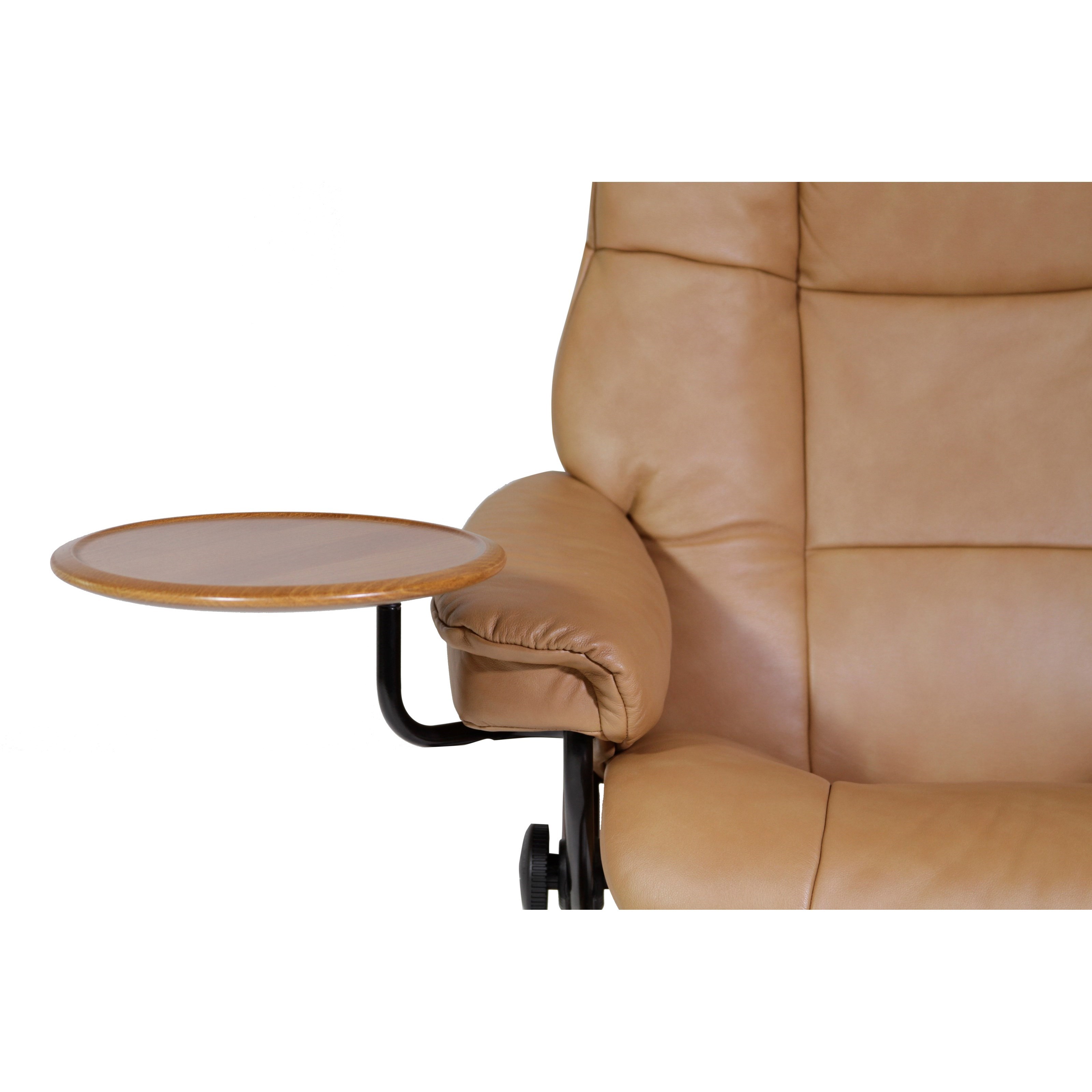 Stressless by Ekornes Tables Swing Round Table | Conlin's ...