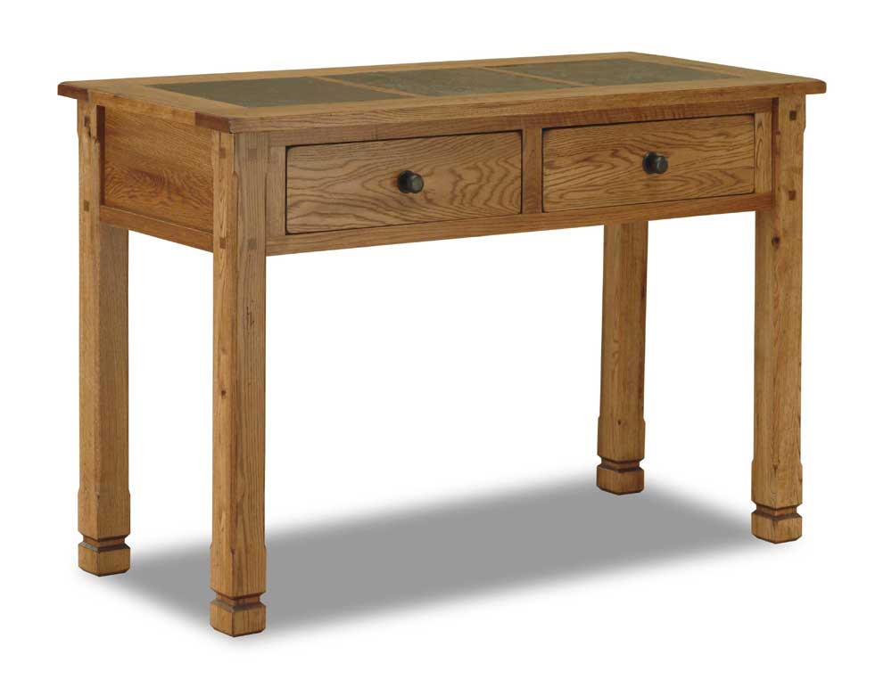 Sunny Designs Sedona 3145RO Sofa/Console Table w/ Slate Top Furniture