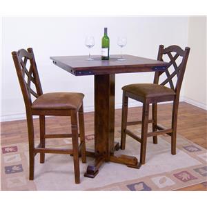 Morris Home Furnishings Morris Home Furnishings Salford 5-Piece Pub Table Set