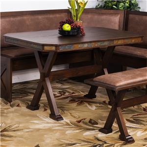 Sunny Designs Savannah Table w/ X-Base