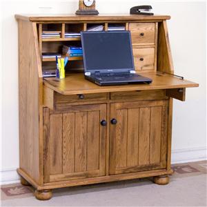 Sunny Designs Sedona Drop Leaf Laptop Desk Armoire