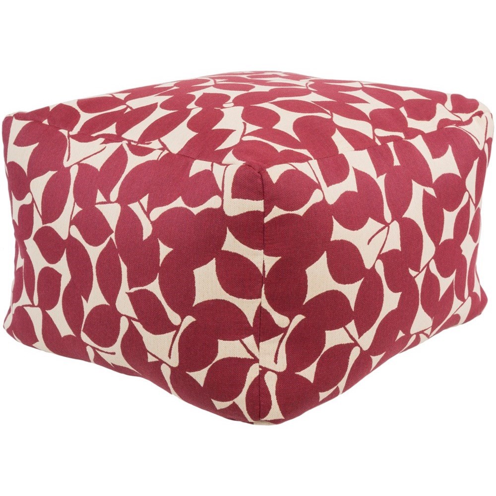 Surya Magnolia MGPF10-10 10 x 10 x 10 Cube Pouf Del Sol Surya Magnolia MGPF10-10 10 x 10 x 10 Cube Pouf Del Sol
