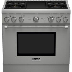Thermador Ranges - Thermador 36" Pro Harmony® 4 Burner Gas Range