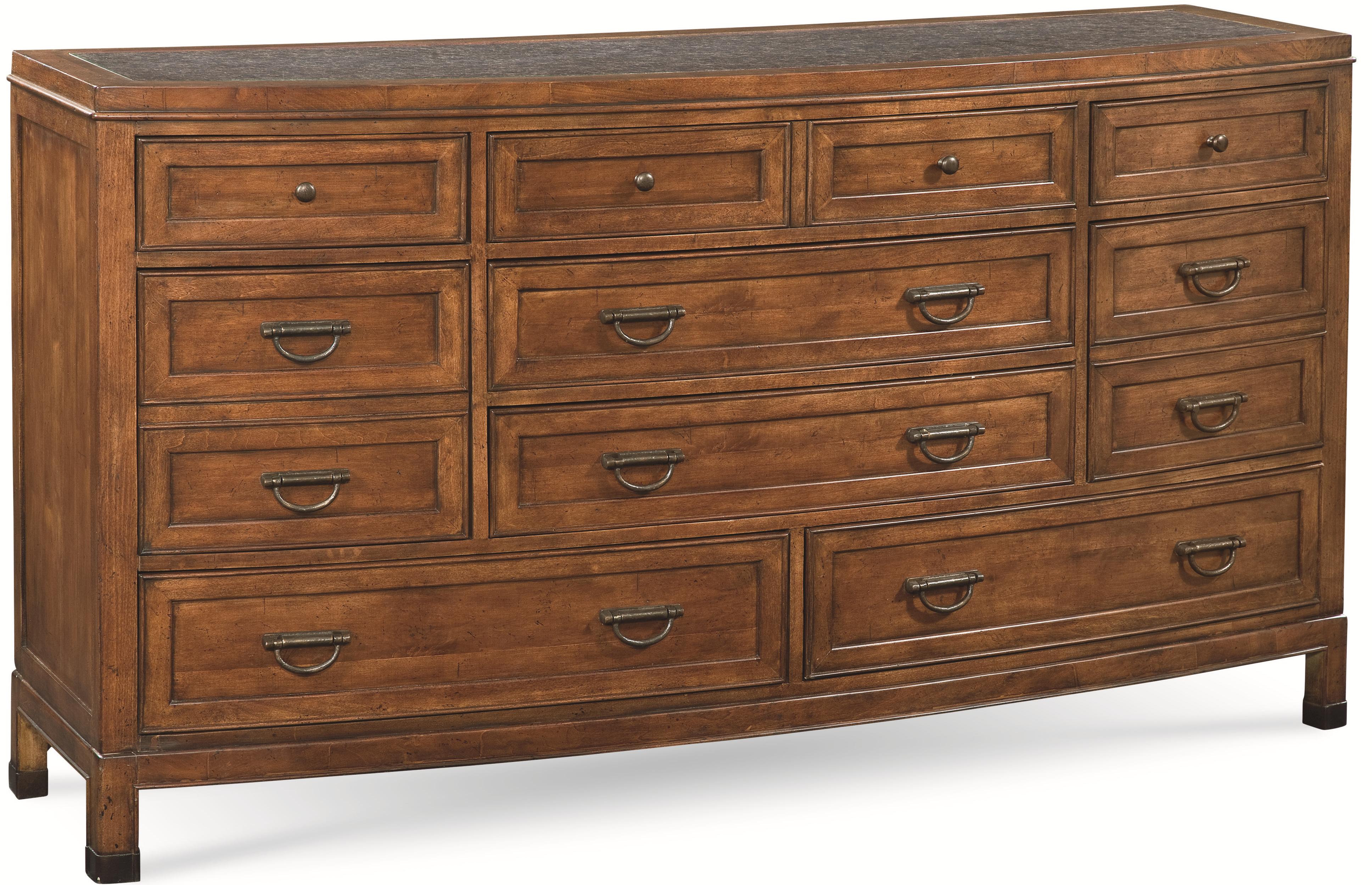 Thomasville American Anthem Drawer Dresser w Honed Granite Stone