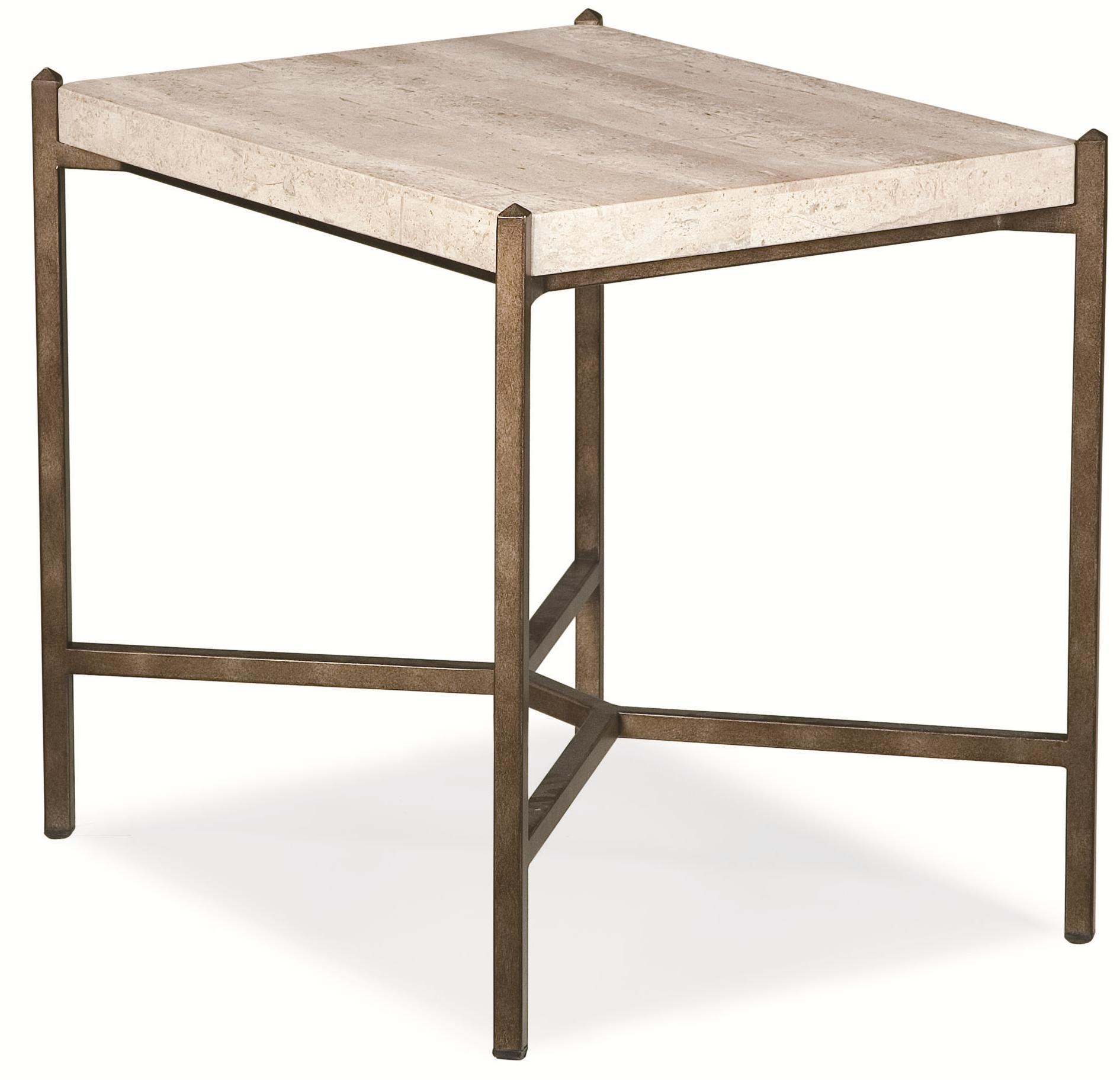 thomasville® cachet rectangular coffee table w/ travertine stone thomasville® cachet rectangular coffee table w/ travertine stone