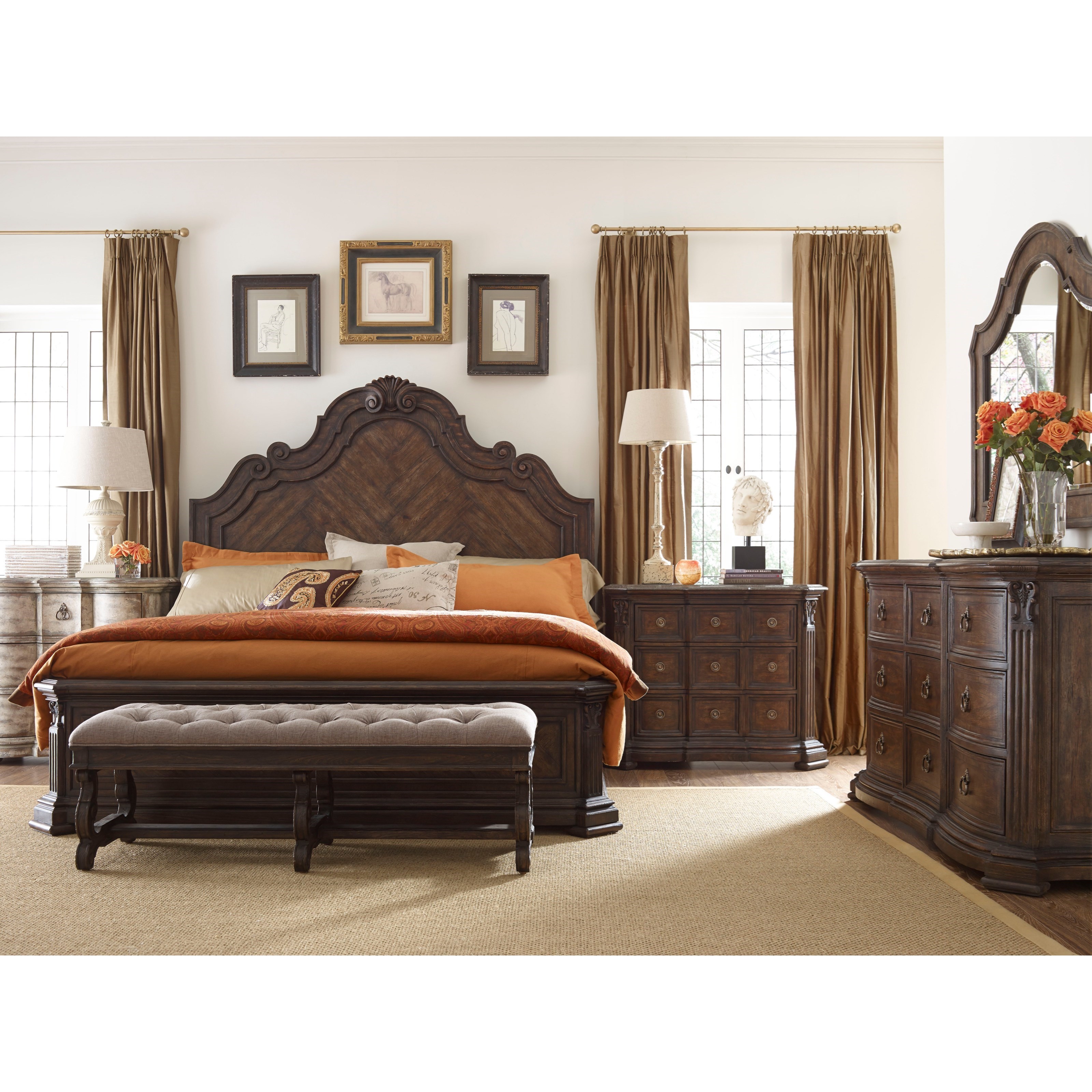 Thomasville® Casa Queen Bedroom Group Darvin Furniture