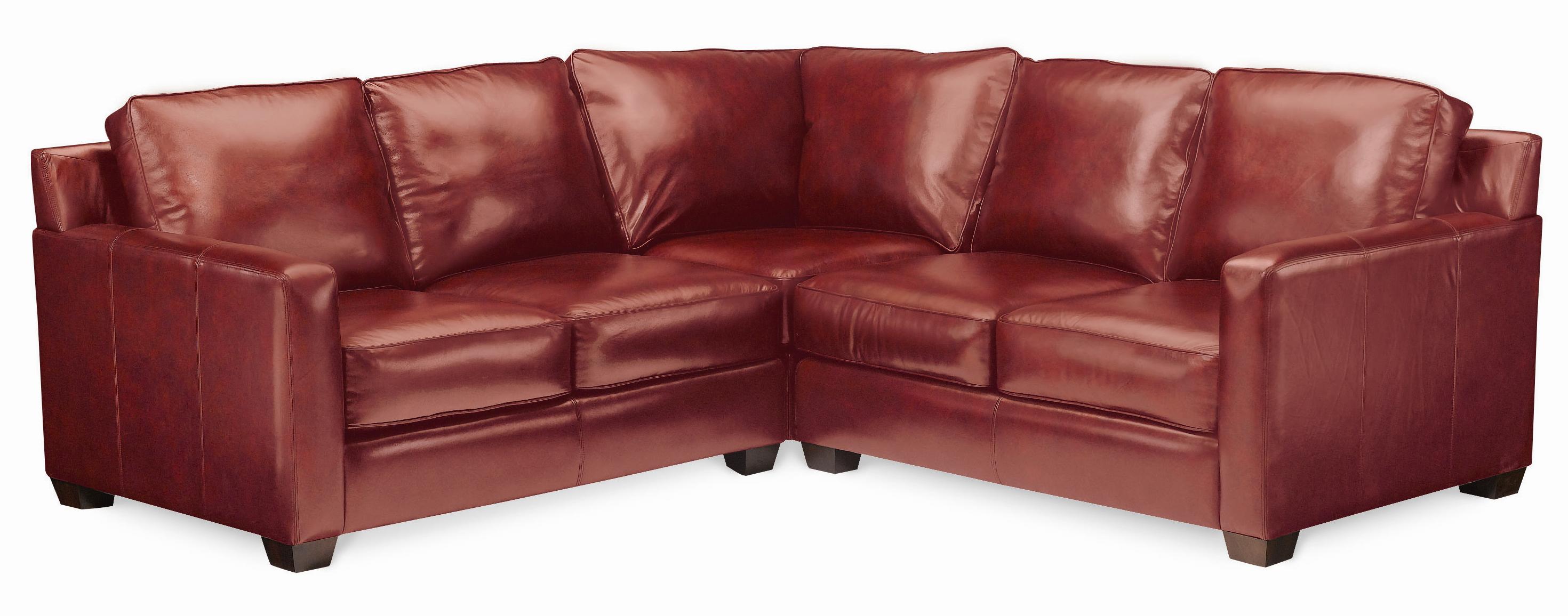 Thomasville Leather Choices Metro Select Plus 3 Piece Thomasville Leather Choices Metro Select Plus Sectional Item Number 20923 Csec