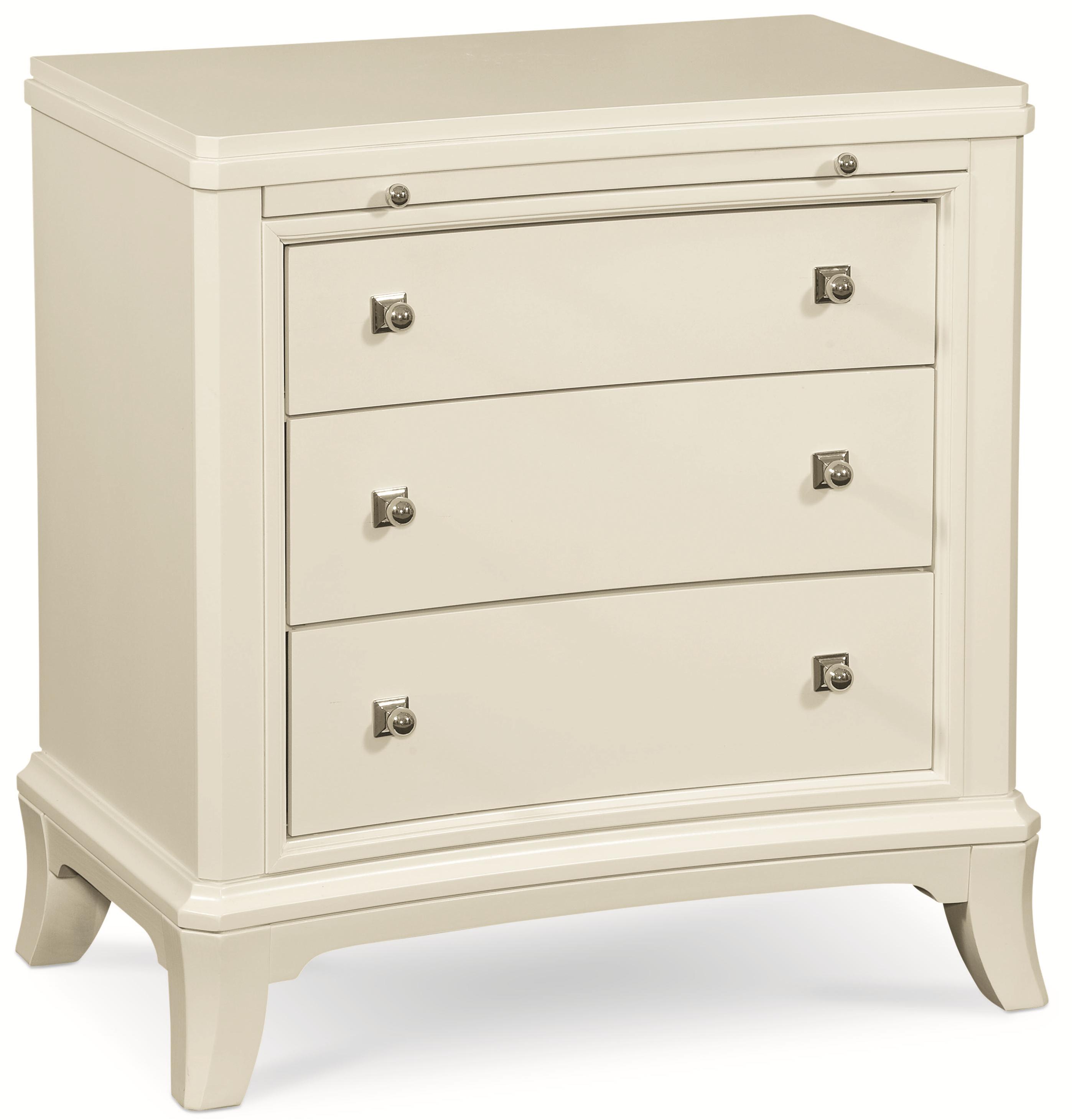Thomasville® Manuscript Nightstand w/ 3 Drawers Baer's Furniture