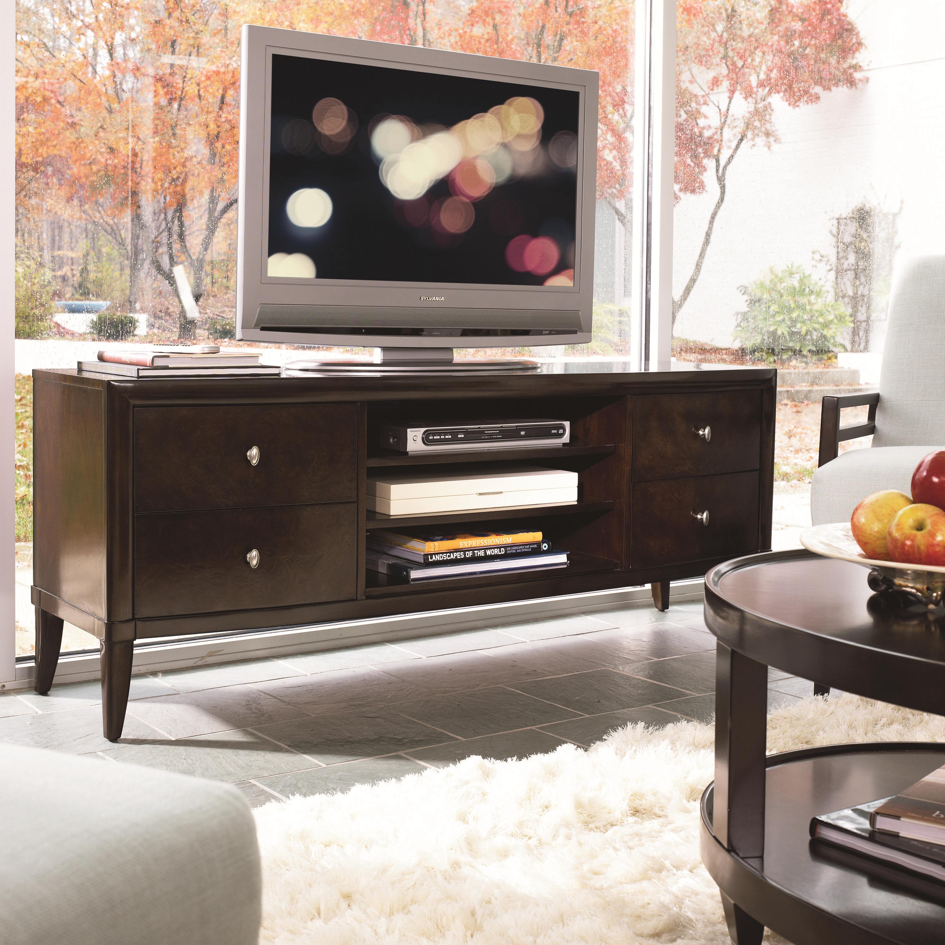 Thomasville® Spellbound 82241930 Television Console w/ 4 Drawers