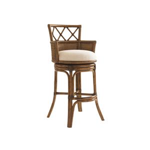 Quickship Kamala Bay Swivel Bar Stool