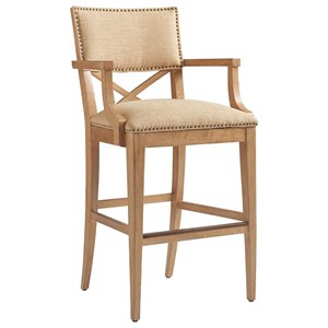 Bar Stools Baer S Furniture Sutherland Upholstered Bar Stool