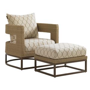 outdoor chair with ottoman sunroom tommy bahama outdoor living aviano wicker chair and ottoman set with mochafinished aluminum bases baers furniture outdoor chair with ottoman sunroom tommy bahama outdoor living aviano wicker chair and ottoman set with mochafinished aluminum bases baers furniture