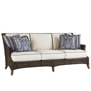 Tommy Bahama Outdoor Living Island Estate Lanai Outdoor Boxed Edge Sofa