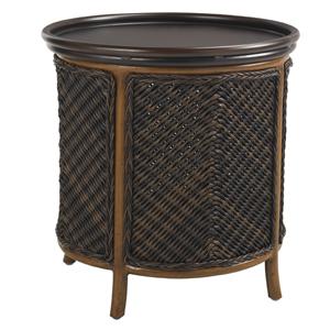 Tommy Bahama Outdoor Living Island Estate Lanai Outdoor Tray End Table