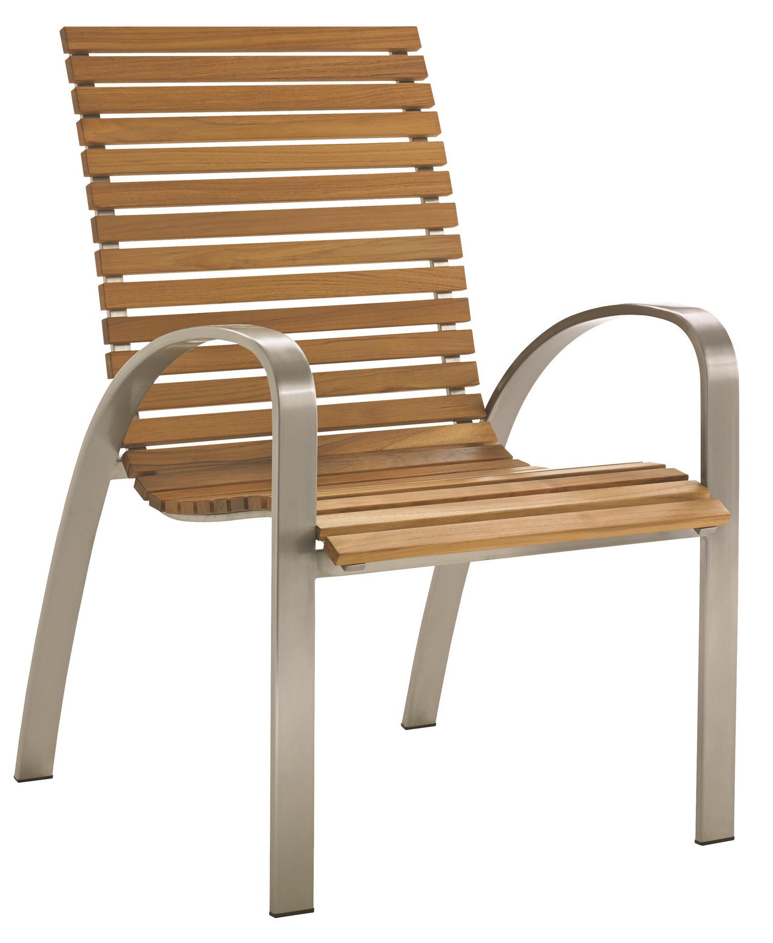 modern teak outdoor furniture on Tommy Bahama Outdoor Living Tres Chic Modern Outdoor Dining Chair With Teak Slat Seat Howell Furniture Outdoor Dining Arm Chairs