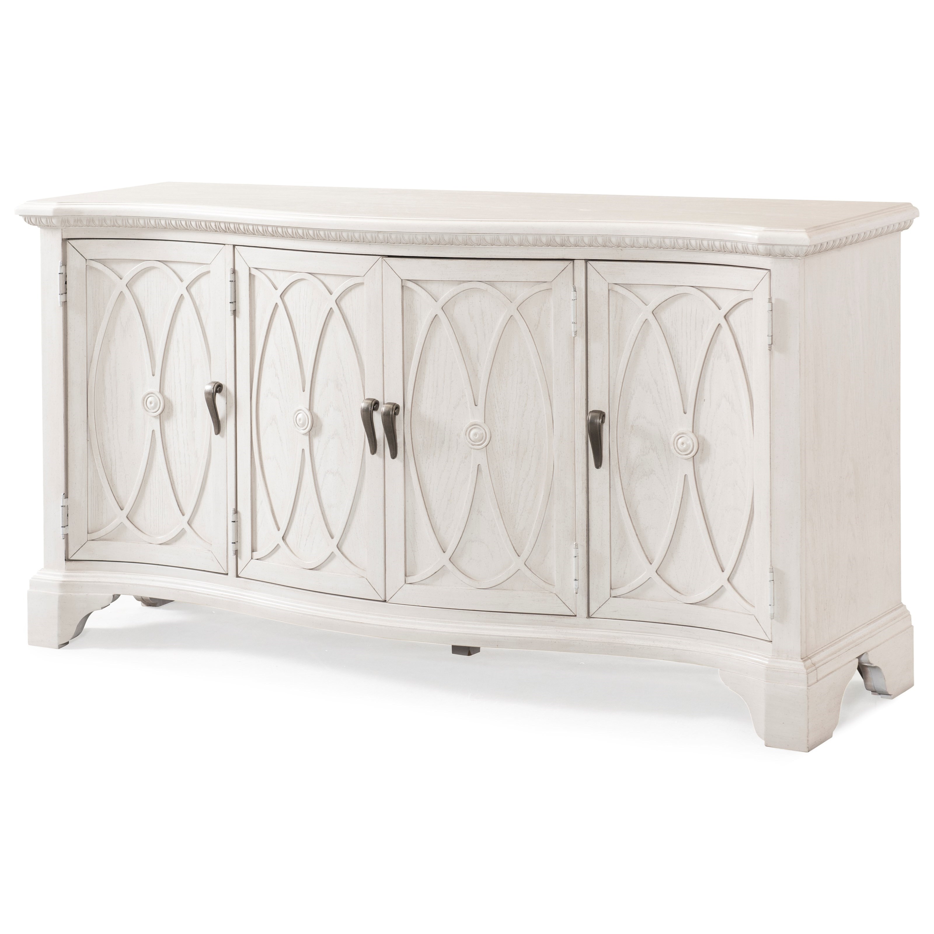 Trisha Yearwood Home Collection By Klaussner Jasper County Lanier Tv Stand With Wire Management And Power Outlets Lagniappe Home Store Tv Stands