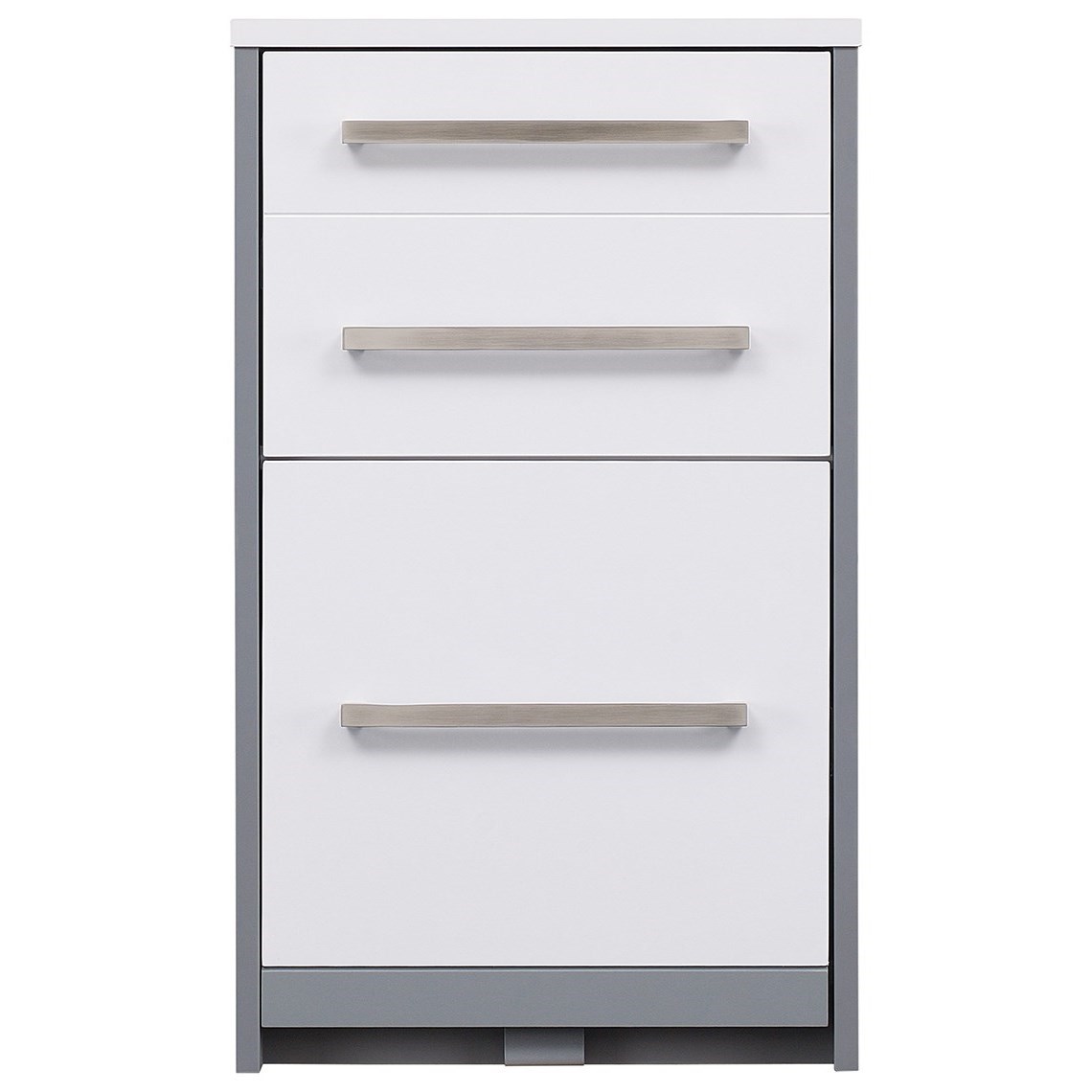 Twin Star Home Ashford Contemporary 2 Drawer File Cabinet With Ac Outlets And Usb Ports Darvin Furniture File Cabinets