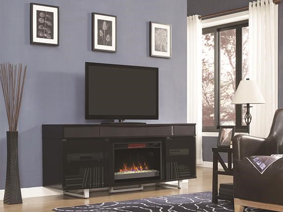 Twin Star Home ENTERPRISE 72 MEDIA FIREPLACE CONSOLE | Darvin Furniture |  Fireplaces