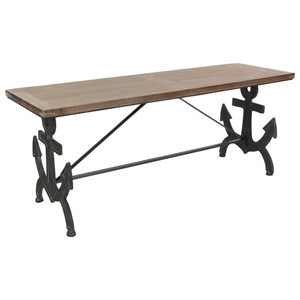Uma Enterprises Inc Benches Akron Cleveland Canton Medina Uma Enterprises Inc Accent Furniture Metal Wood Anchor Bench