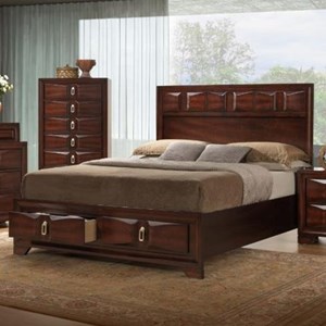 United Furniture Industries 1012 Roswell Queen Storage Bed