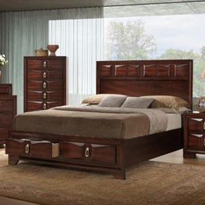 United Furniture Industries 1012 Roswell King Storage Bed