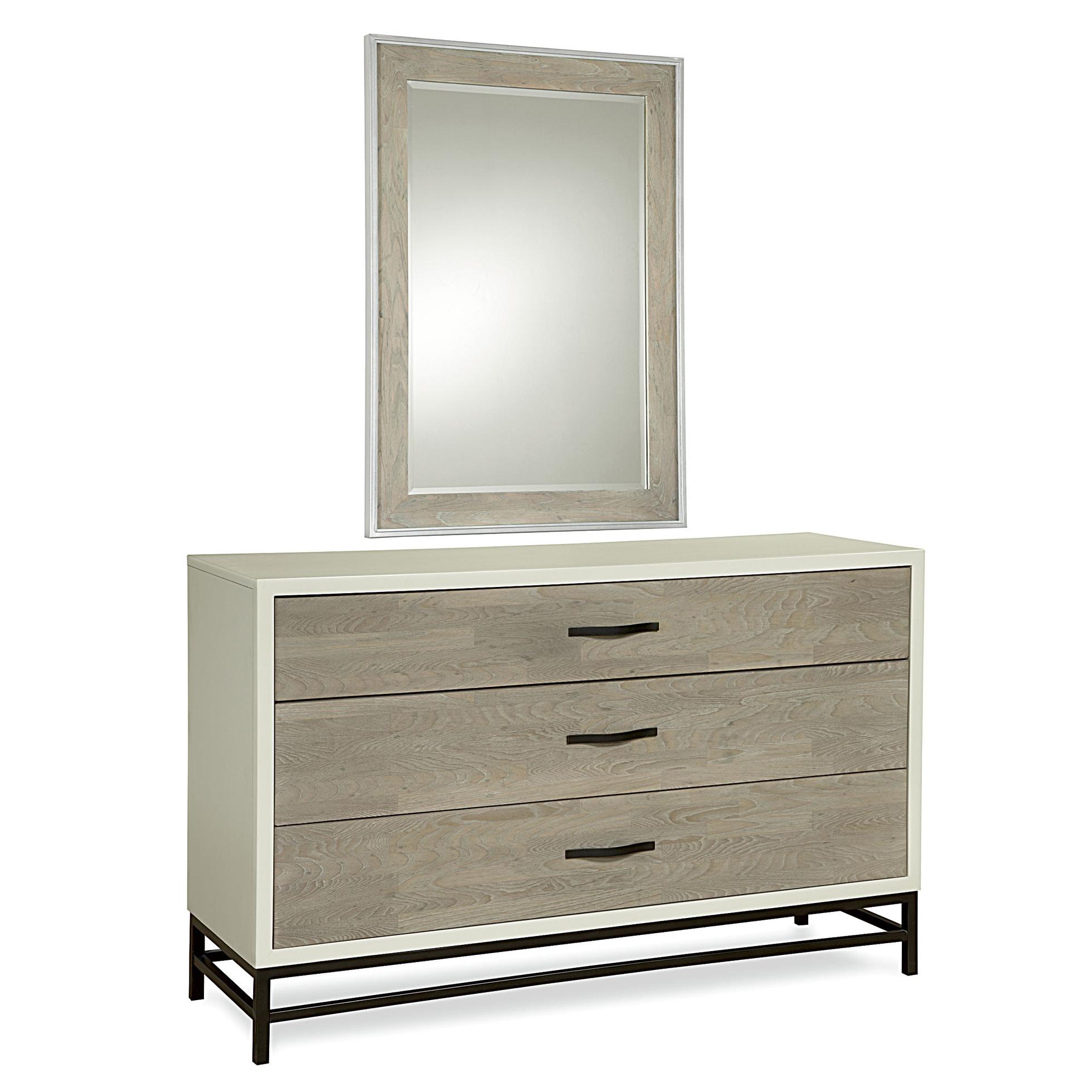 Curated Spencer Dresser And Mirror Set With 3 Drawers By Universal At Lindy S Furniture Company Curated Spencer Dresser And Mirror Set With 3 Drawers By Universal At Lindy S Furniture Company