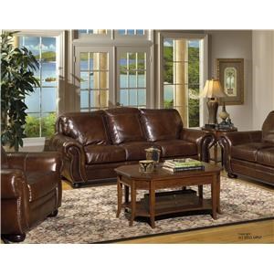 USA Premium Leather Highfield Loveseat