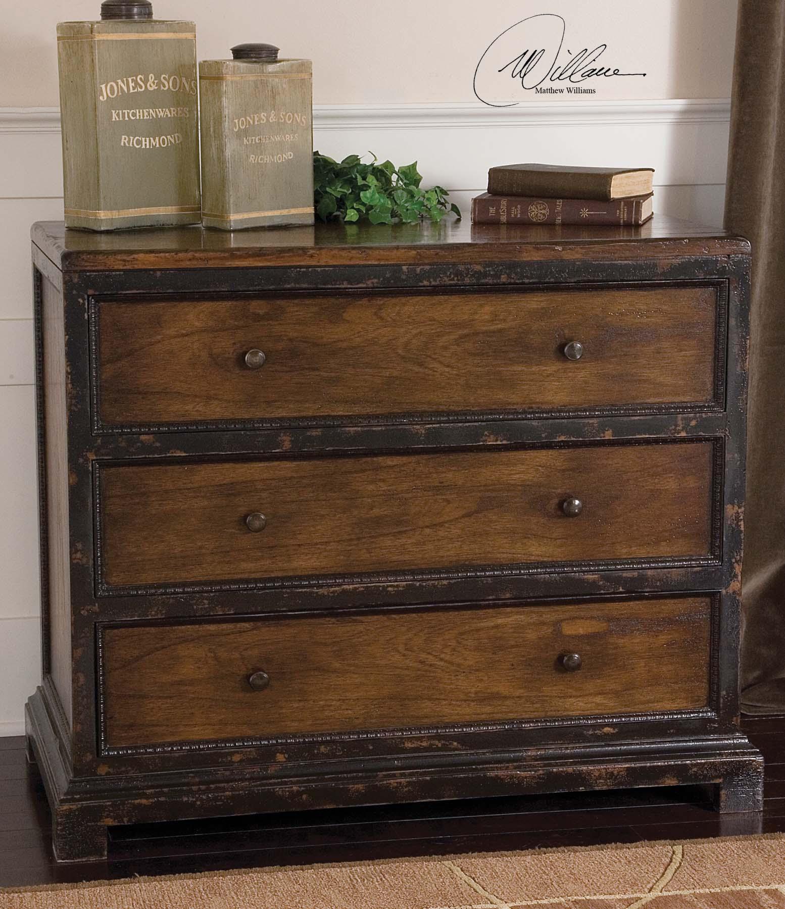 Accent Furniture Rishi Three Drawer Chest Becker Furniture World