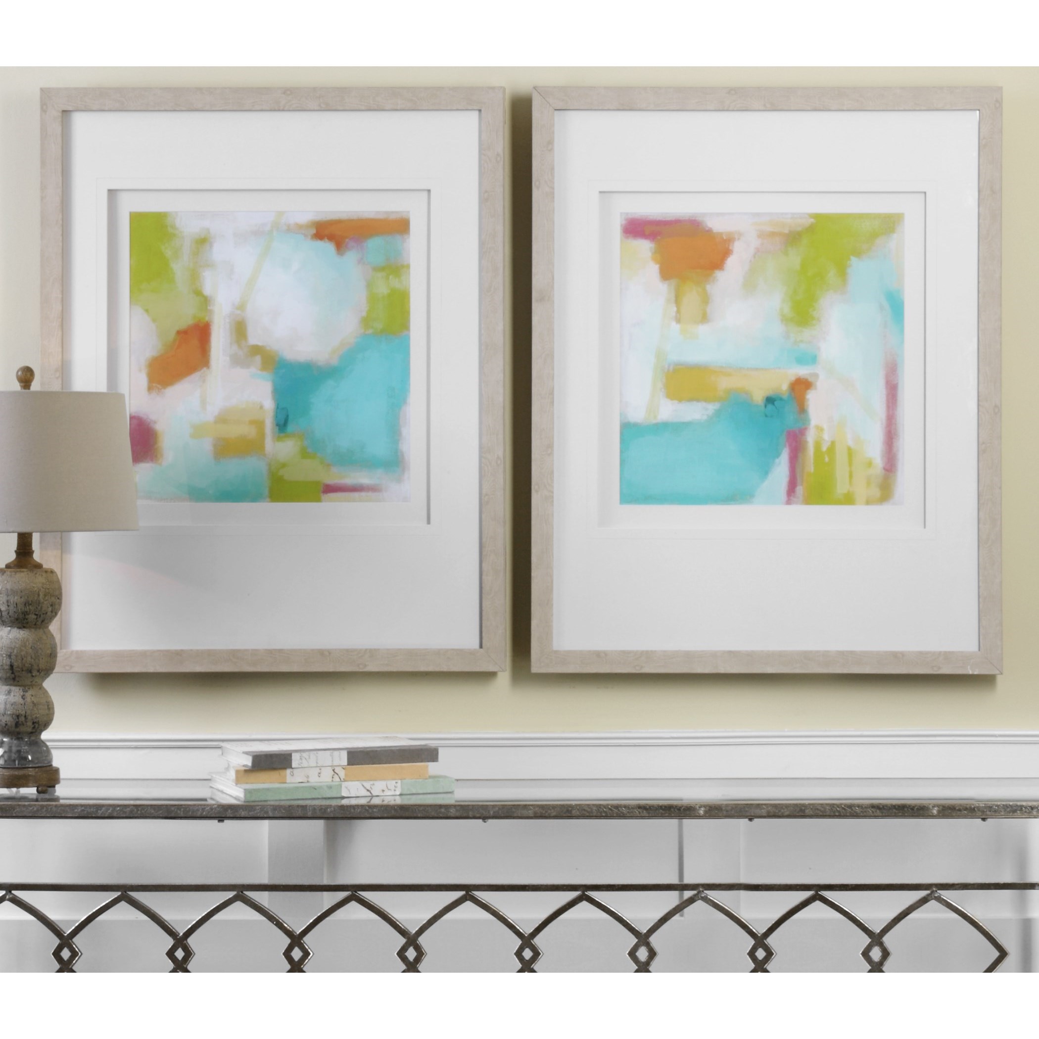 Uttermost Art 33647 Color Space (Set of 2) Hudson's Furniture