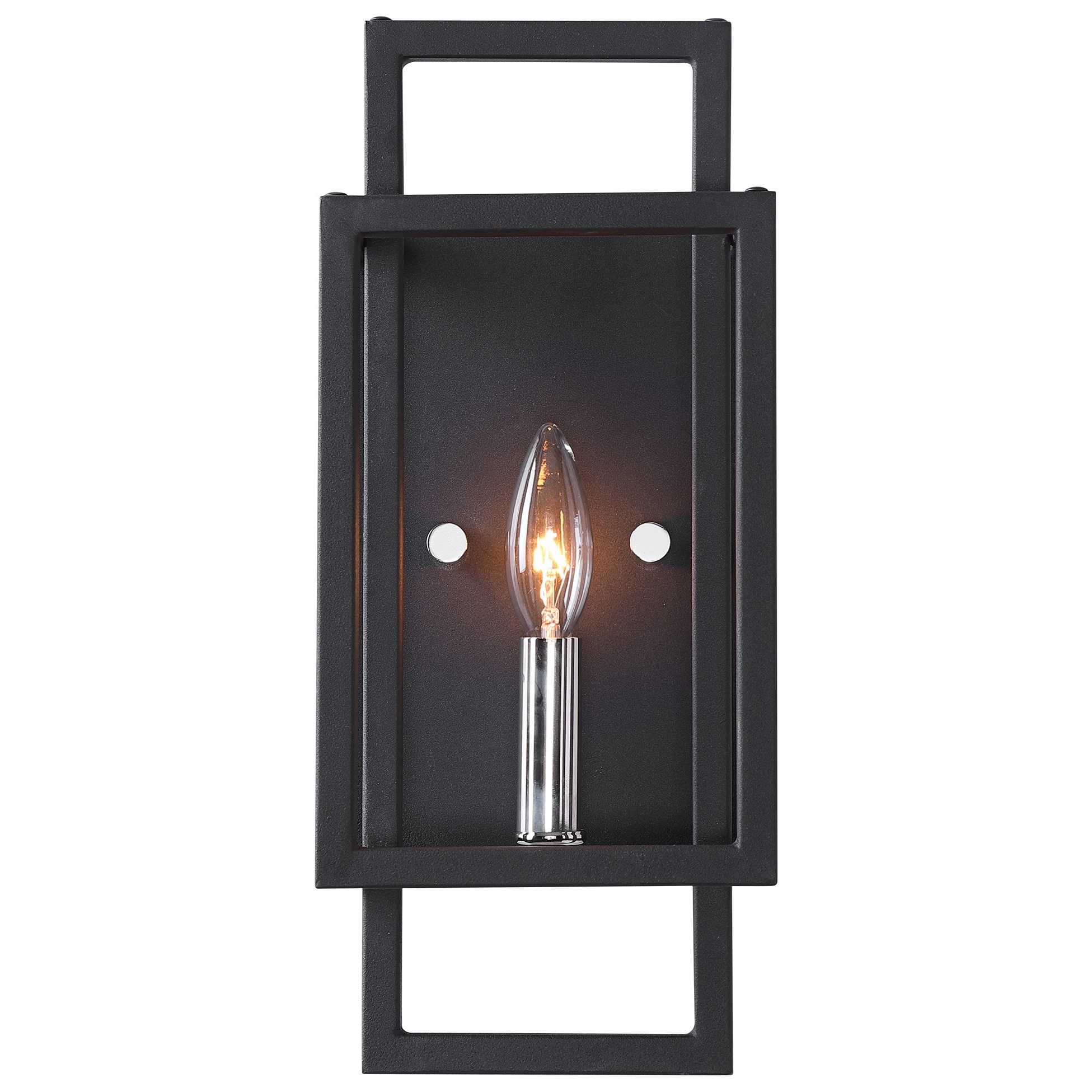 Uttermost Lighting Fixtures Wall Sconces 22535 Quadrangle 1 Uttermost Lighting Fixtures Wall