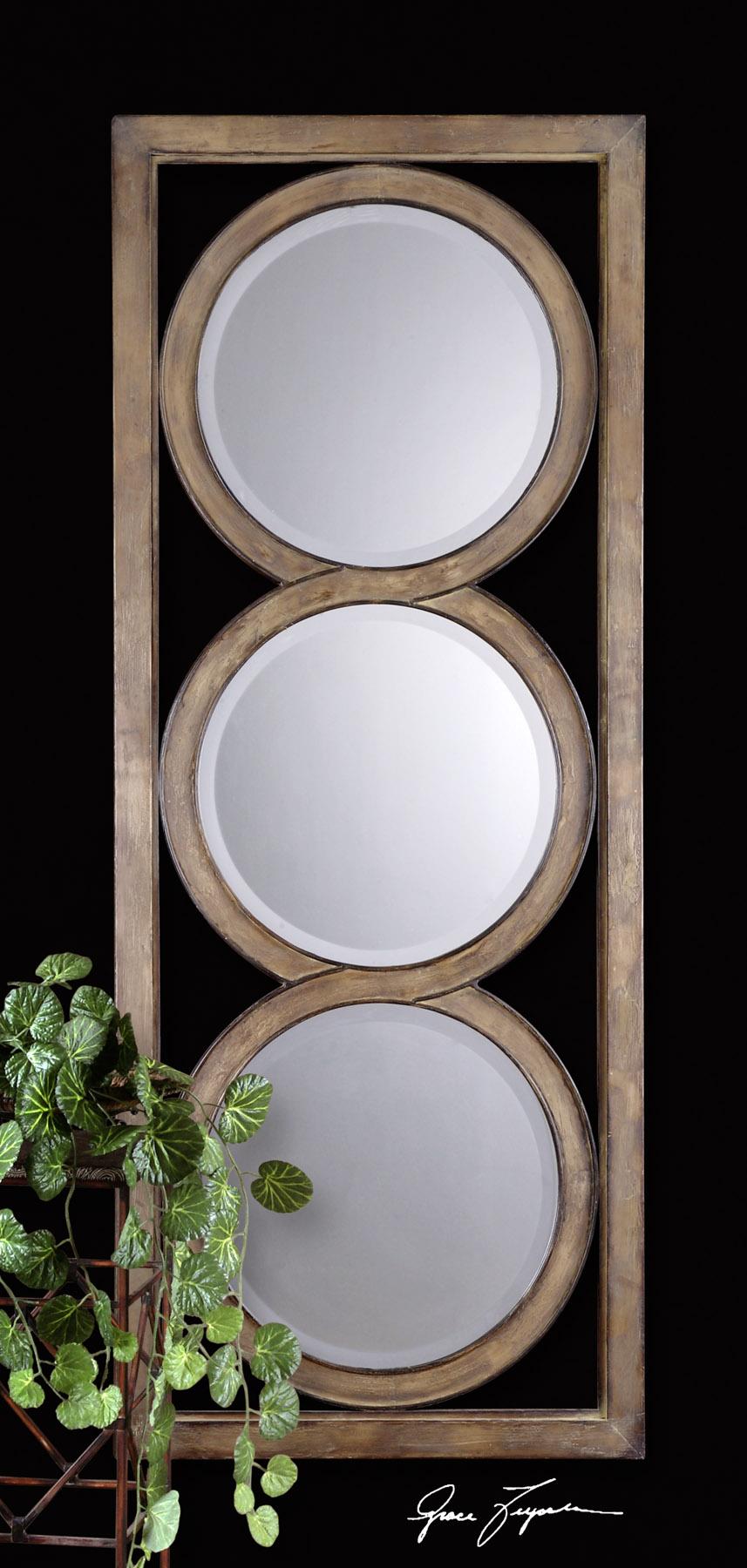 Uttermost Mirrors 13533 B Isandro Mirror Del Sol Furniture Wall Mirrors