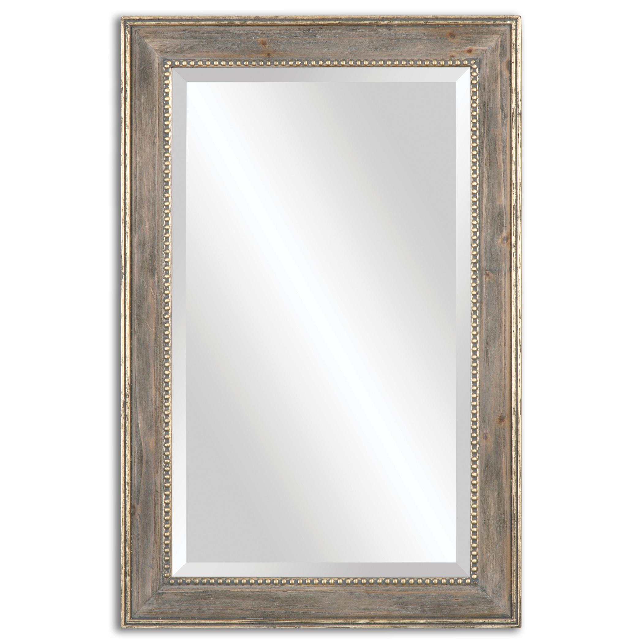 Uttermost Mirrors 14496 Quintina Pine Mirror | Del Sol Furniture | Wall Mirrors