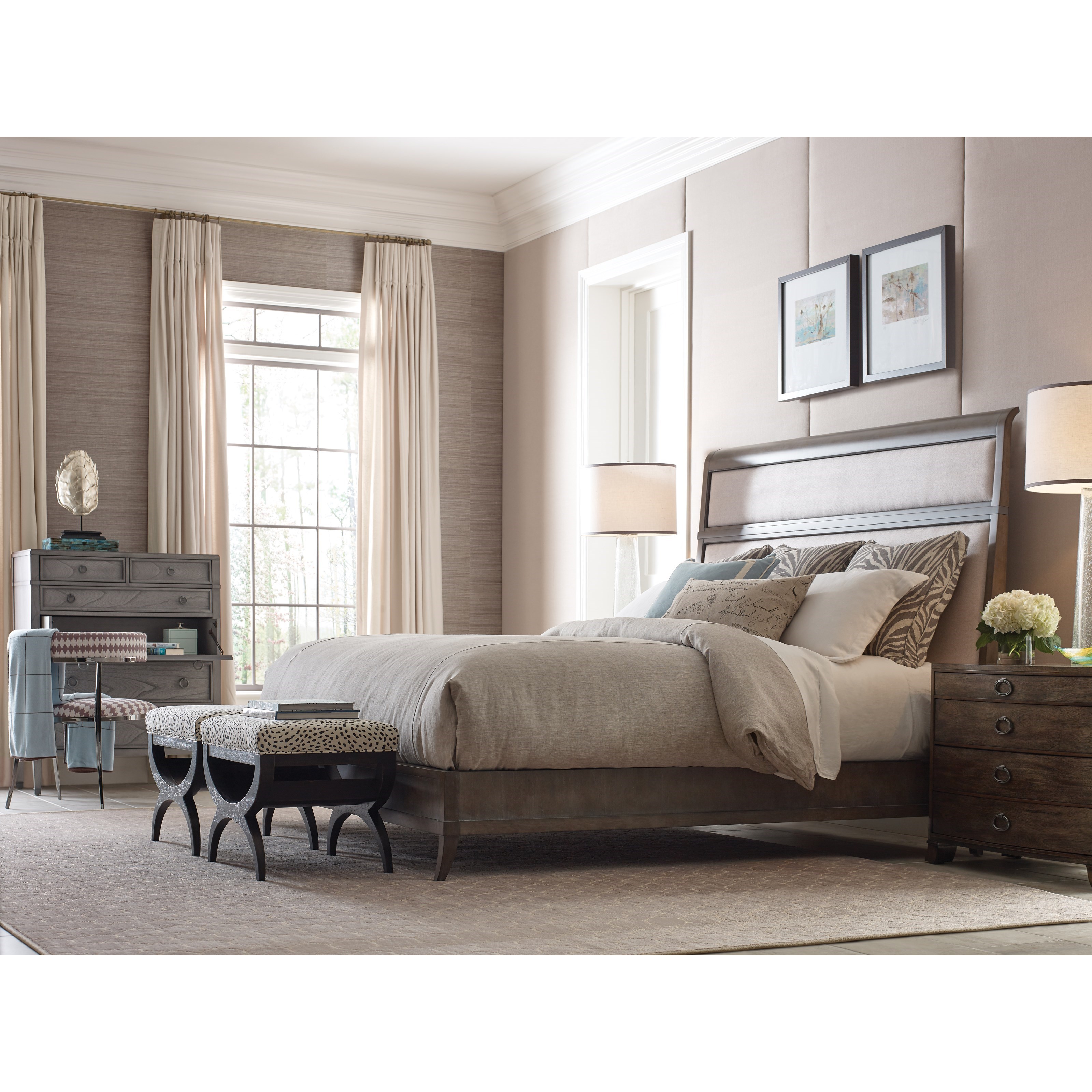 Vanguard Furniture Compendium Arista King Bed with Reversible