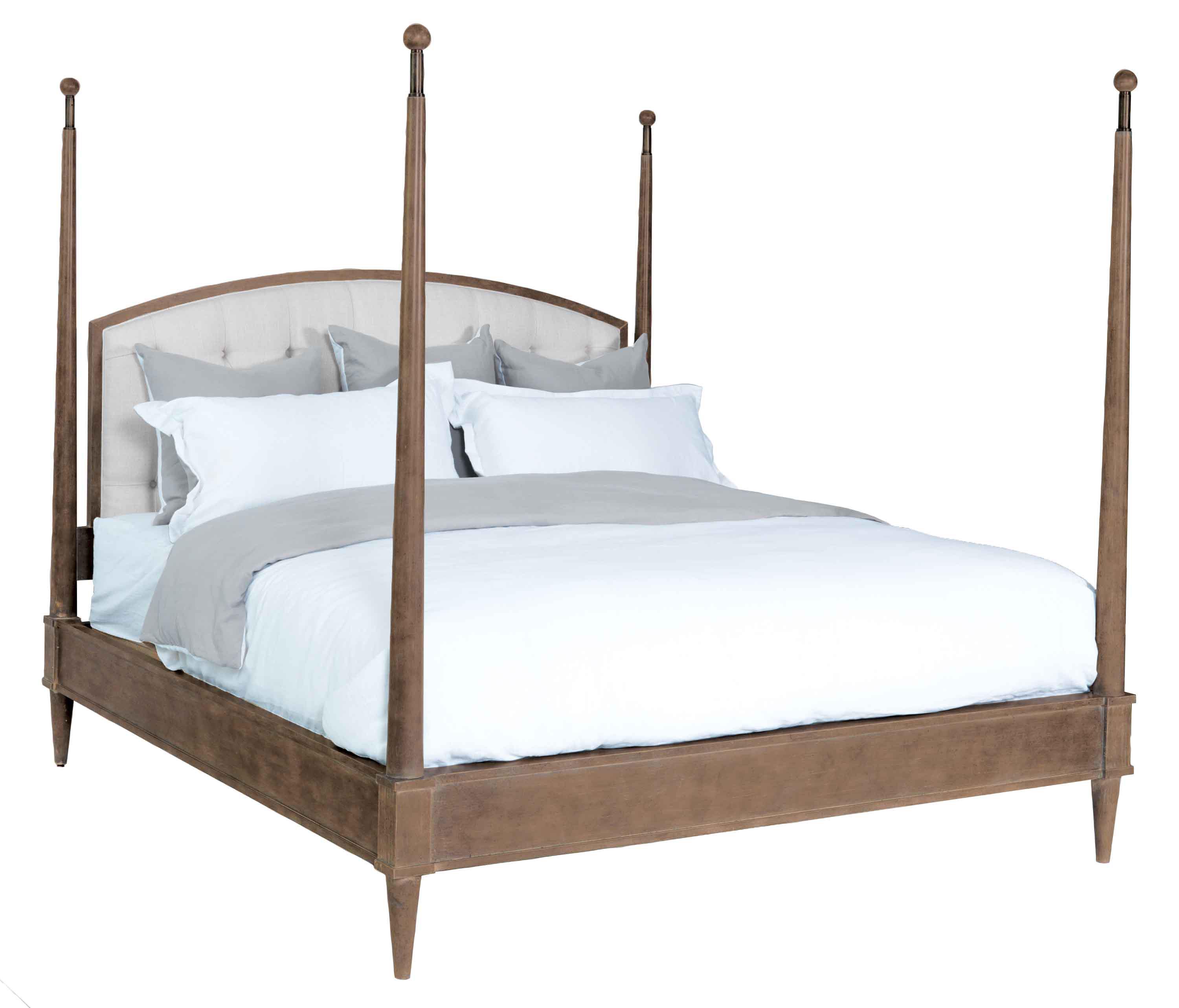 Vanguard Furniture Compendium Queen Anderkit Bed with Removable Posts