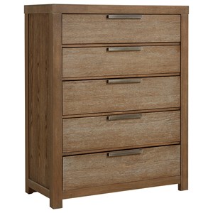 Vaughan Bassett American Modern 5 Drawer Chest