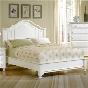 Vaughan Bassett Bedford Falls King Mansion Headboard Bed