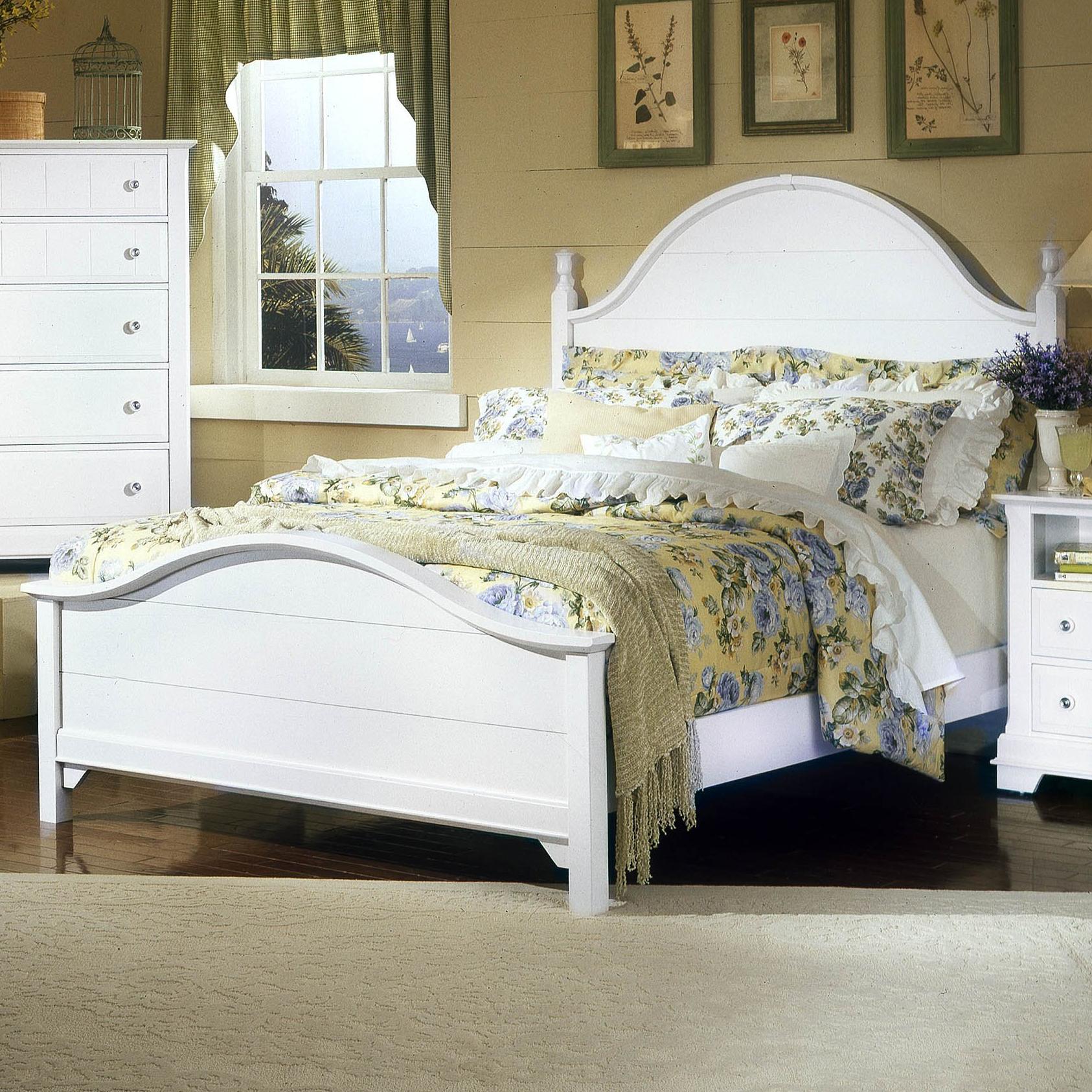 Vaughan Bassett Cottage Queen Panel Bed Darvin Furniture Panel Beds