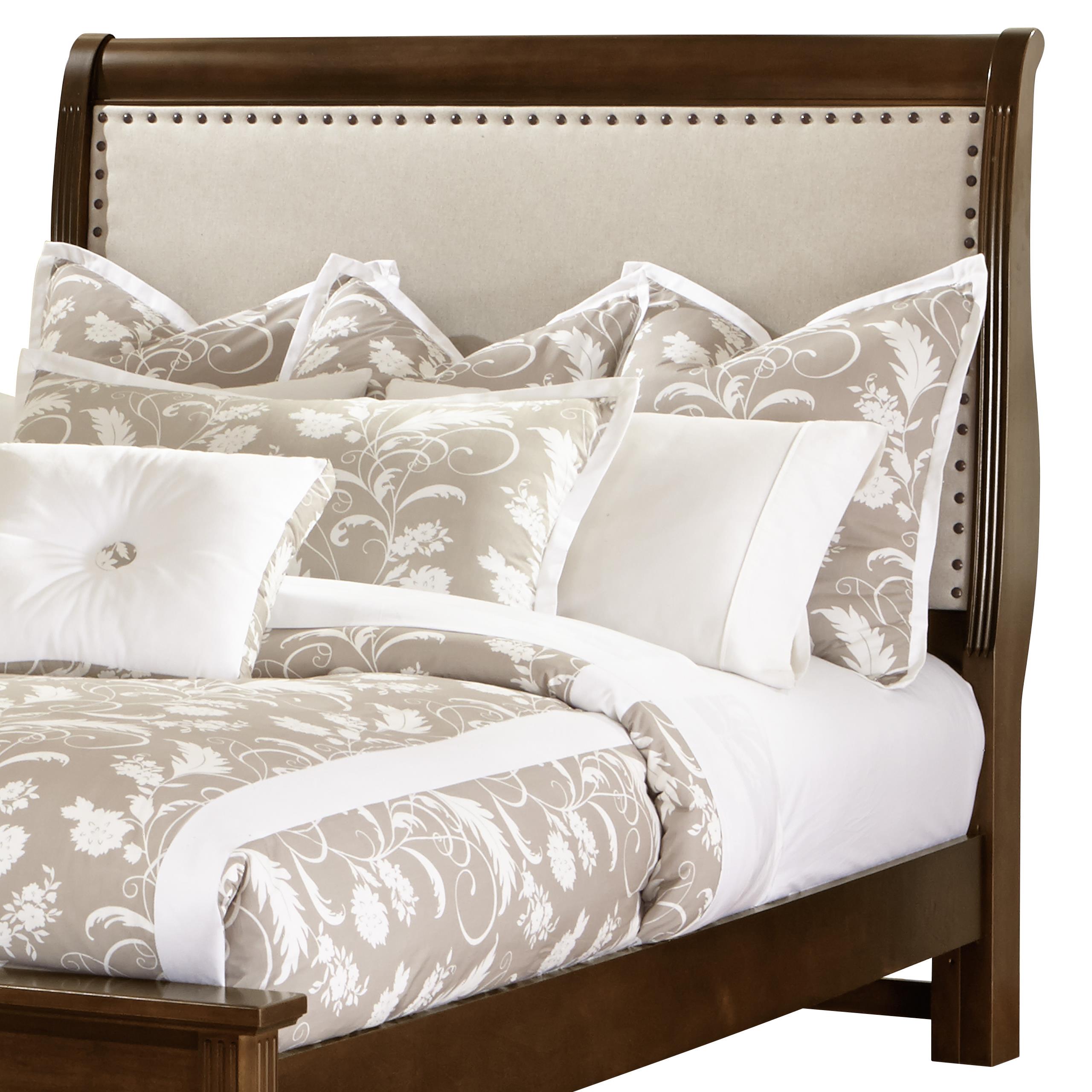 French Market King Upholstered Headboard Linen