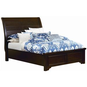 Vaughan Bassett Hanover Full Sleigh Low Profile Bed