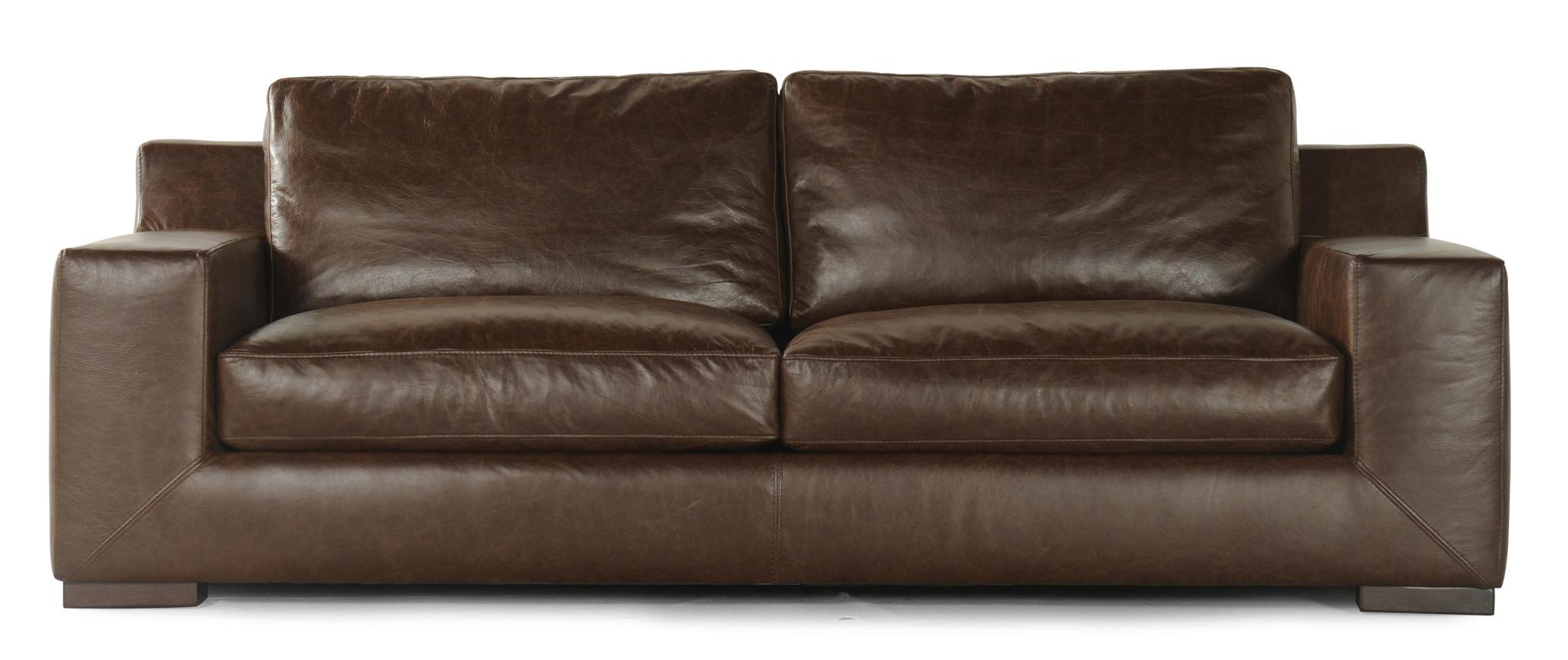 Violino 3531 Leather Sofa With Track Arms And Short Block Feet Fmg Violino 3531 Leather Sofa With Track Arms And Short Block Feet
