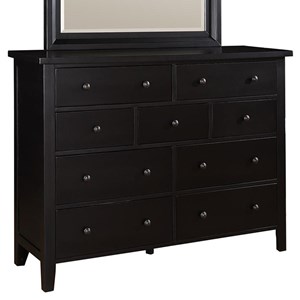 Classic Ebony 5 Drawer Chest Rotmans Drawer Chests