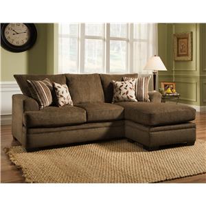 Peak Living 3650 Sofa Chaise
