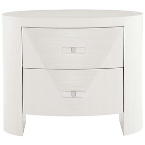 Bernhardt Axiom Oval Nightstand