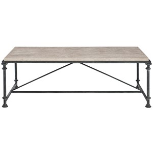 Bernhardt Galesbury Metal Cocktail Table