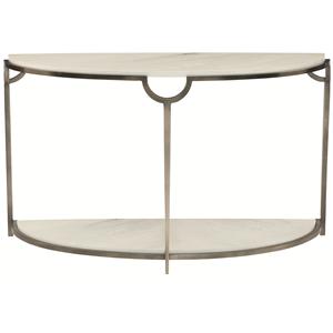 Bernhardt Morello Demilune Console Table