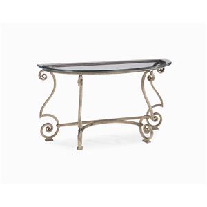 Bernhardt Solano  Glass Top Console Table